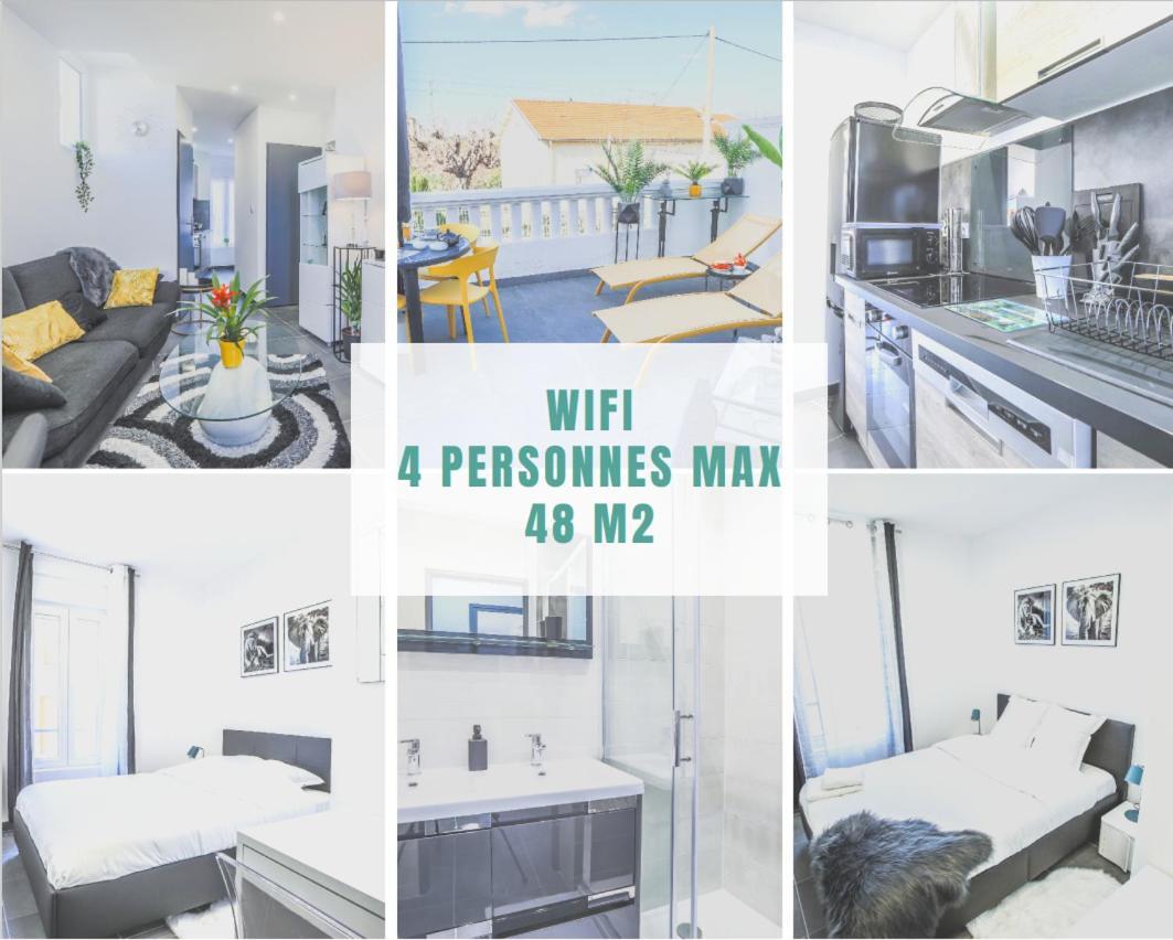 Cabana & Terrasse Apartment Клермон-Феран Екстериор снимка
